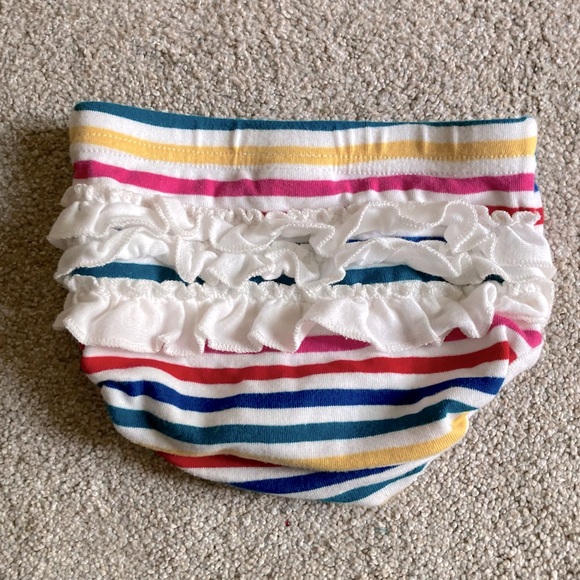 6-12M Hanna Andersson Rainbow Stripe Pocket Dress - Picture 5 of 7